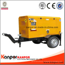 2017 Kanpor Newest Design 200kVA 160kw Silent Generator Easy Moved Trailer Type Diesel Genset Powered by Deutz